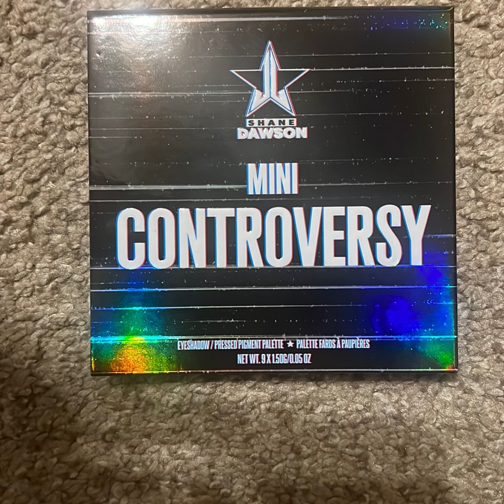 Shane Dawson x Jeffree star mini conspiracy palette